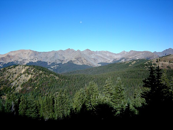 Moon Over the Never Summer Wilderness