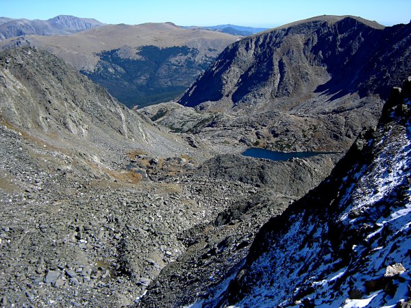 Azure Lake from the Saddle