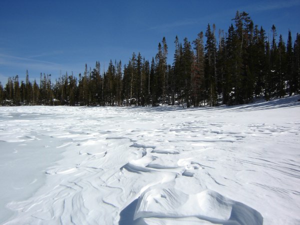 Wind Patterns in the Snow