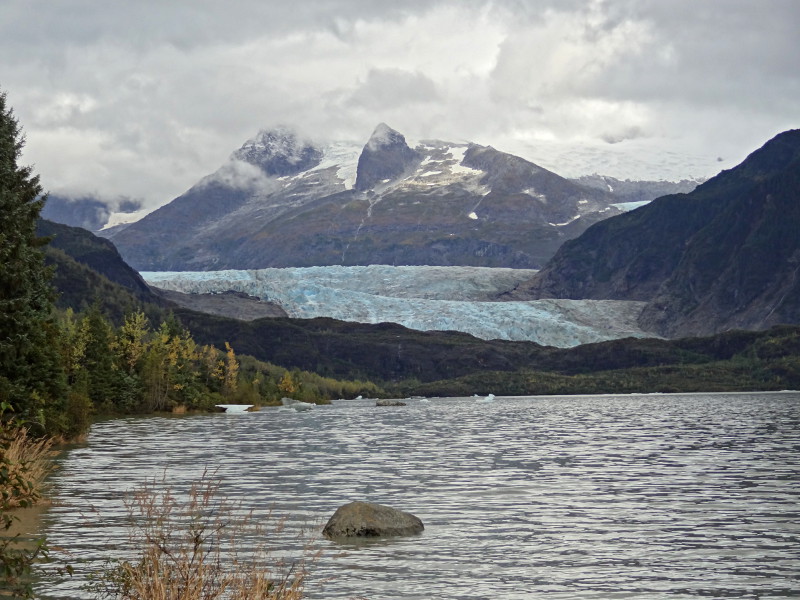 Mendenhall Glacier from the Beach