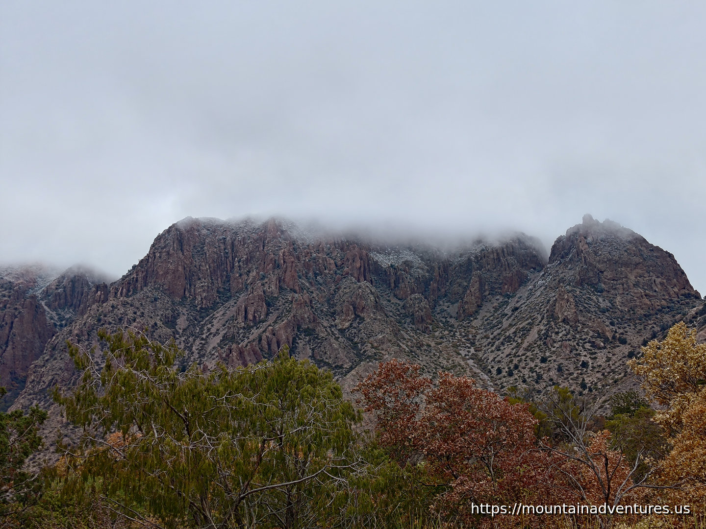 Cloud Covered Mountain