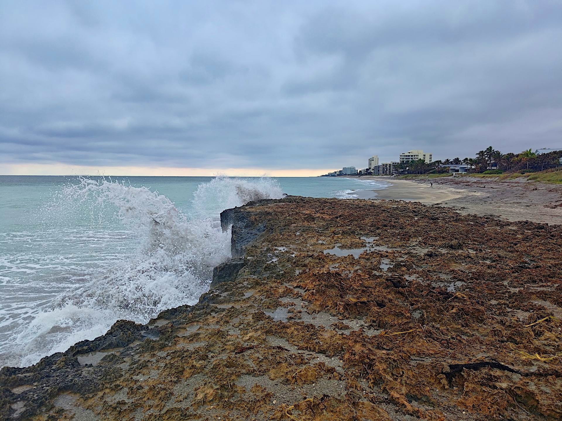 Wave Splashing on South End