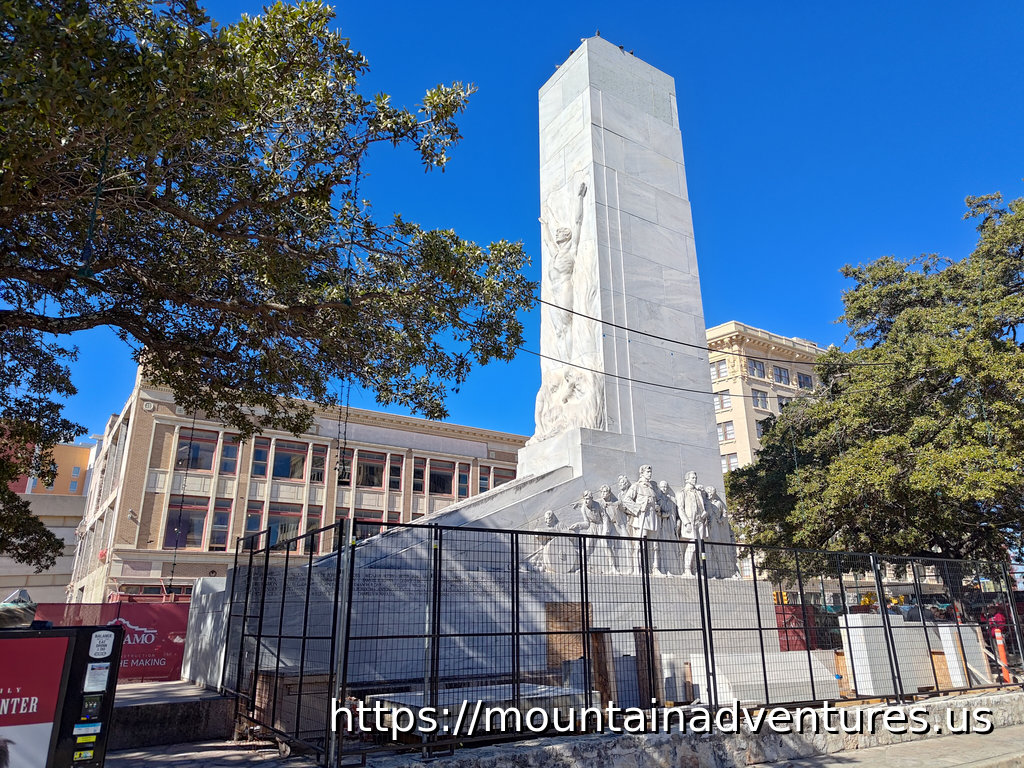 Cenotaph - Monument with Fence Around It
