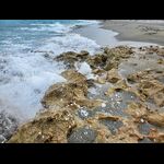 Wave Shooting Through Rock