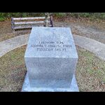 Florida's Highest Point Grey Stone Marker
