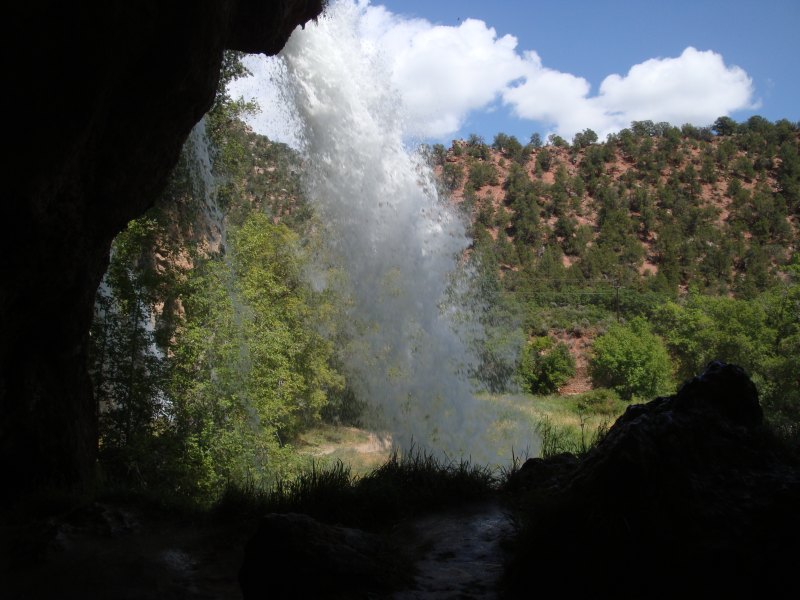 Behind Rifle Falls