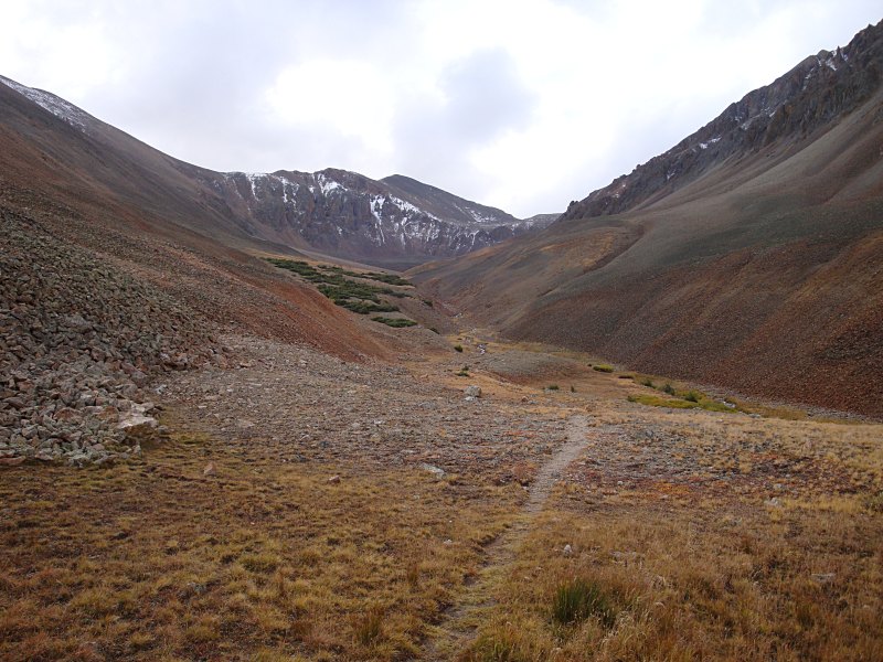 The View Above Tree Line in the Silver Creek South Fork Valley